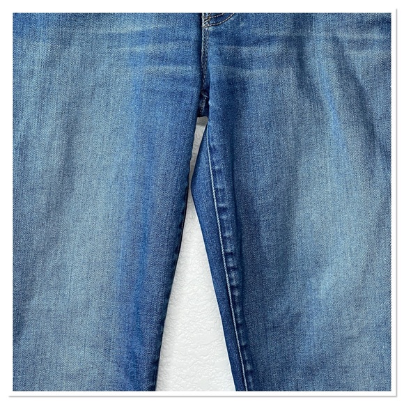 Mother Insider Crop Step Fray Blue Moon Jeans Sz 25 - Picture 2 of 9